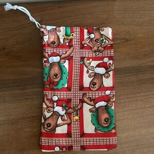 Christmas treat bag/gift card bag